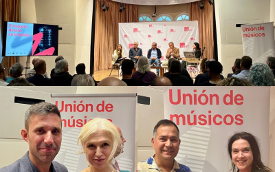 ALE ASISTE A LA CONFERENCIA "EL IMPACTO DE LA IA EN LA MÚSICA" ORGANIZADO POR LA UNIÓN DE MÚSICOS