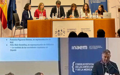 ALE PARTICIPA EN LA SESIÓN PLENARIA ANUAL DEL CONSEJO ESTATAL DE LAS AAEE Y DE LA MÚSICA